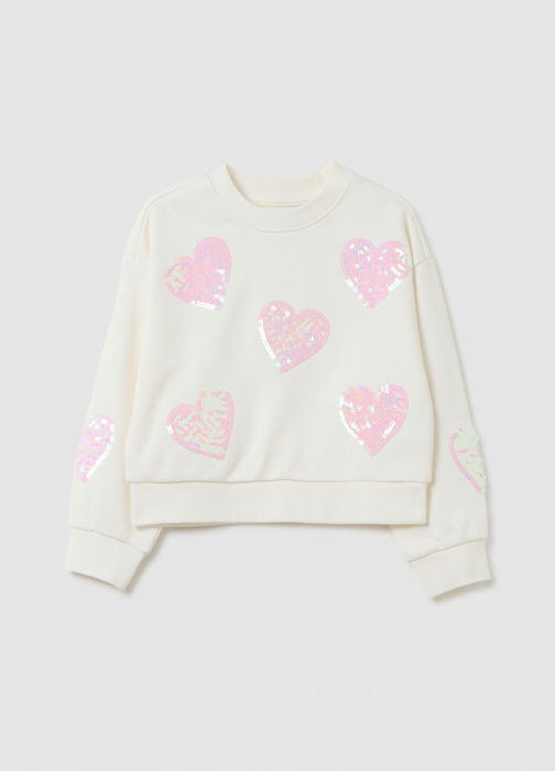 OVS Kids Свитшот Для Девочек Blanc De Blanc 3-10 Лет [1]