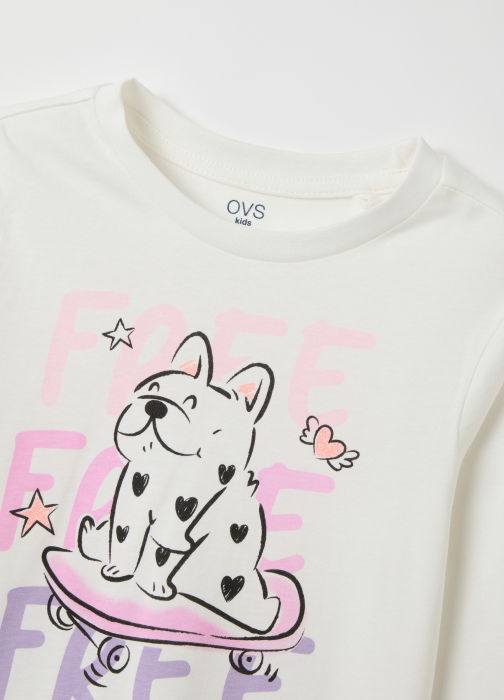 OVS Kids Bluza Blanc De Blanc Fete 3-10 Ani [3]
