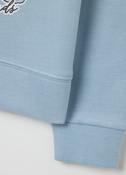 OVS Kids Свитшот С Флисом Для Девочек Blue Fog 3-10 Лет [4]