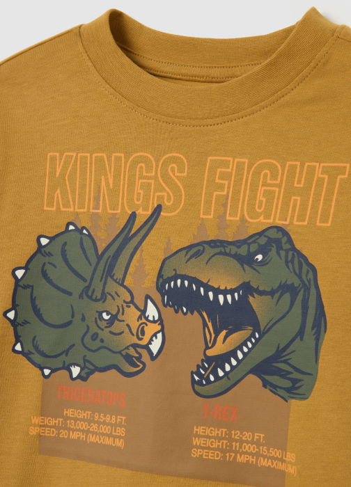 OVS Kids Bluza Bone Brown Baieti 3-10 Ani [3]