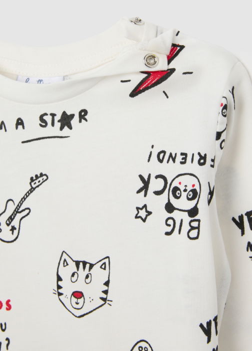 OVS Kids Свитшот Для Мальчиков Bright White 9-36 Месяцев [4]