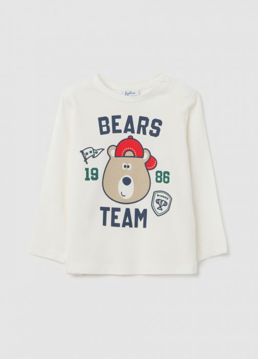 OVS Kids Bluza Bright White Baieti 9-36 Luni [1]