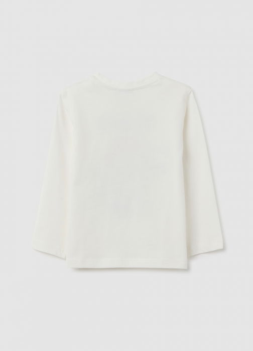 OVS Kids Bluza Bright White Baieti 9-36 Luni [2]