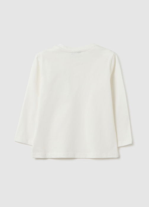 OVS Kids Bluza Bright White Baieti 9-36 Luni [2]