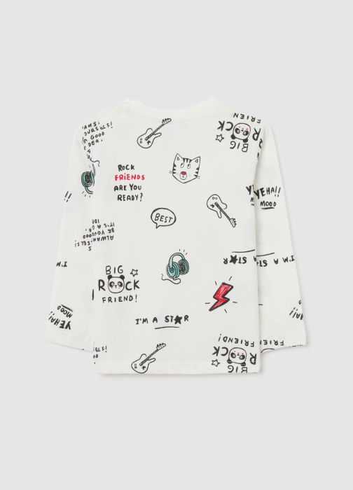 OVS Kids Свитшот Для Мальчиков Bright White 9-36 Месяцев [2]