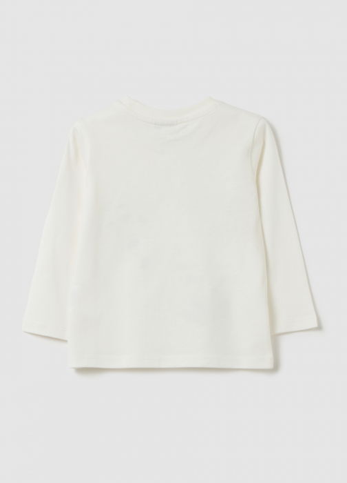 OVS Kids Bluza Bright White Baieti 9-36 Luni [4]