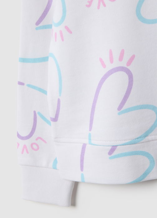 OVS Kids Свитшот Для Девочек Brilliant White 3-10 Лет [4]