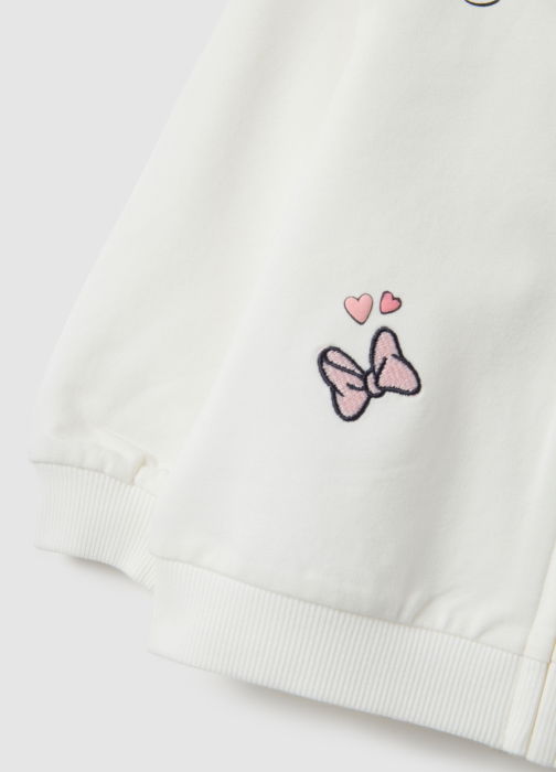 OVS Kids Свитшот На Молнии Для Девочек Blanc De Blanc 9-36 Месяцев [4]