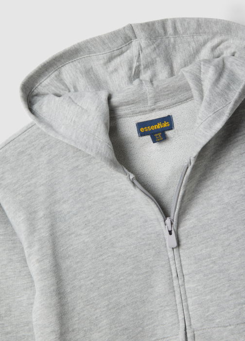 OVS Kids Bluza Cu Fermuar Gri Baieti 3-10 Ani [3]