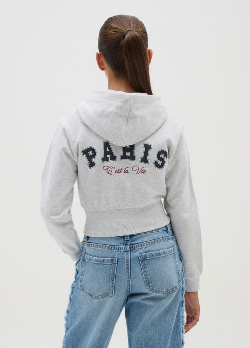 OVS Kids Свитшот На Молнии Для Девочек Серый 10-15 Лет [2]