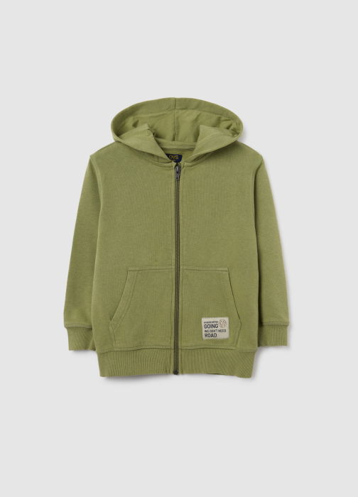 OVS Kids Свитшот На Молнии Для Мальчиков Loden Green 3-10 Лет [1]