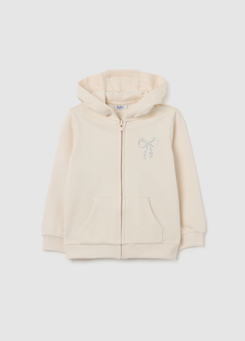 OVS Kids Свитшот На Молнии Для Девочек Vanilla Cream 9-36 Месяцев [1]