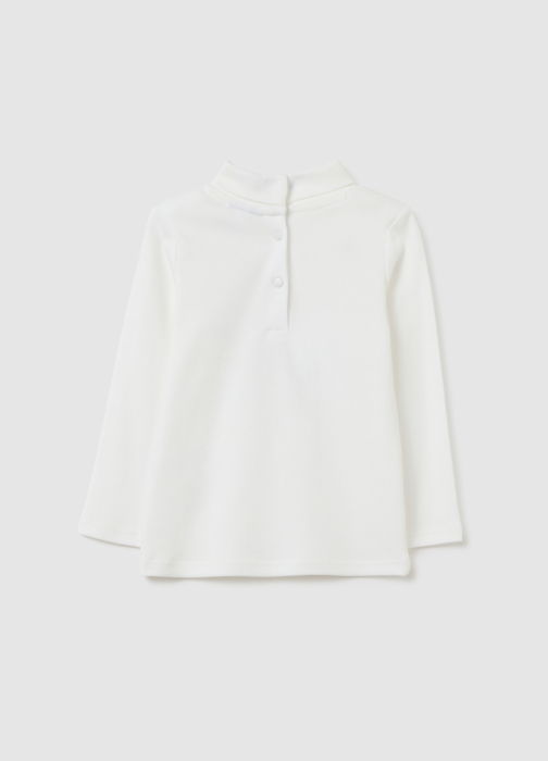 OVS Kids Свитшот На Молнии Для Девочек White Alyssum 9-36 Месяцев [2]