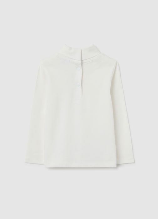 OVS Kids Свитшот На Молнии Для Девочек White Alyssum 9-36 Месяцев [2]