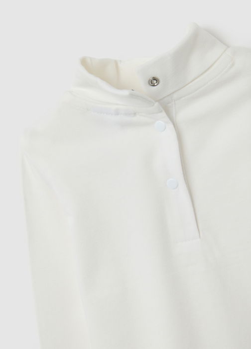 OVS Kids Свитшот На Молнии Для Девочек White Alyssum 9-36 Месяцев [4]