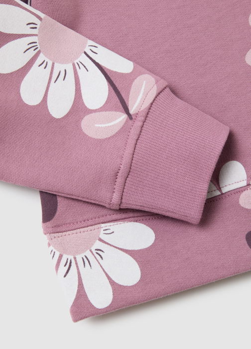 OVS Kids Свитшот С Флисом Для Девочек Dusky Orchid 3-10 Лет [4]