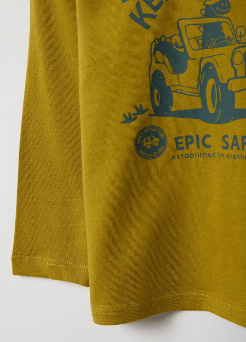 OVS Kids Свитшот Для Мальчиков Ecru Olive 9-36 Месяцев [4]