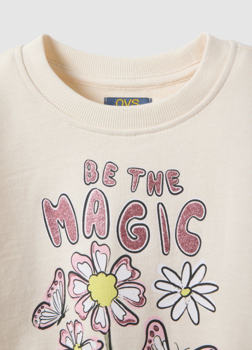 OVS Kids Свитшот Для Девочек Eggnog 3-10 Лет [3]