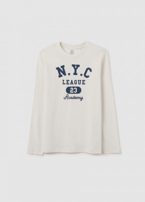 OVS Kids Bluza Gri/Alba Baieti 10-15 Ani [1]