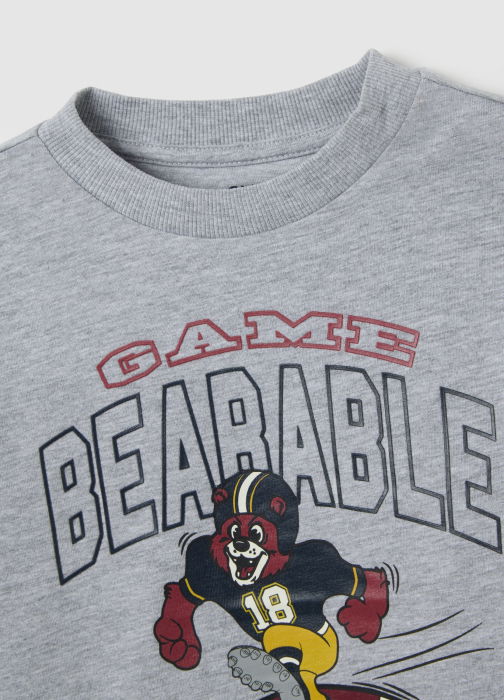 OVS Kids Bluza Gri Deschis Baieti 3-10 Ani [3]