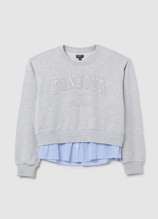 OVS Kids Bluza Gri Fete 10-15 Ani [1]