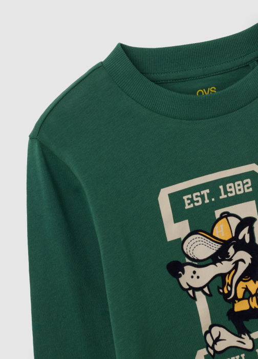 OVS Kids Свитшот Для Мальчиков Hunter Green 3-10 Лет [3]