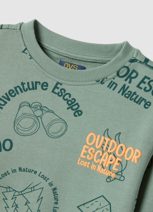 OVS Kids Свитшот Для Мальчиков Lily Pad 3-10 Лет [3]