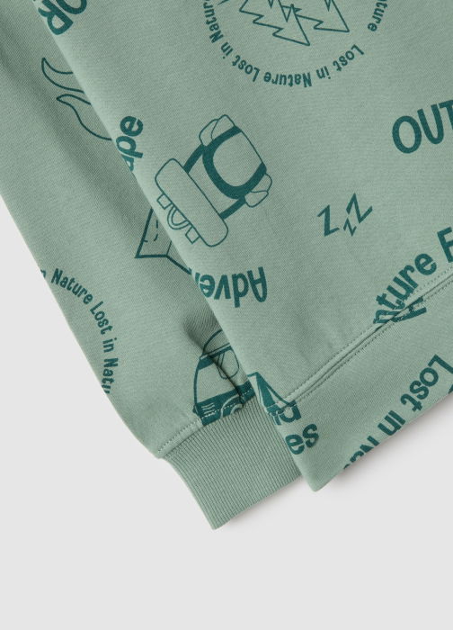 OVS Kids Свитшот Для Мальчиков Lily Pad 3-10 Лет [4]