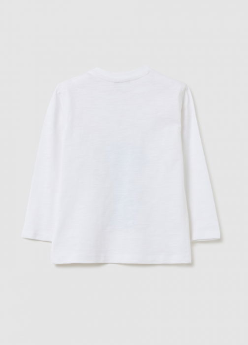 OVS Kids Bluza Lucent White Baieti 9-36 Luni [2]