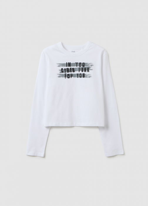 OVS Kids Bluza Lucent White Fete 10-15 Ani [1]