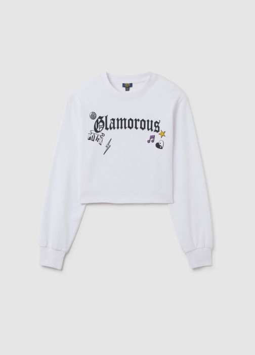 OVS Kids Свитшот Для Девочек Lucent White 10-15 Лет [1]