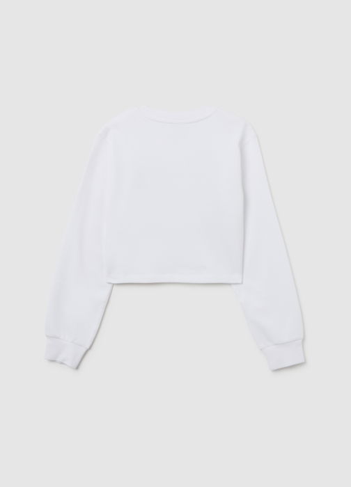 OVS Kids Свитшот С Флисом Для Девочек Lucent White 10-15 Лет [2]