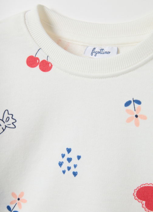 OVS Kids Свитшот Для Девочек Lucent White 9-36 Месяцев [3]