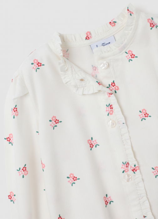 OVS Kids Bluza Maneca Lunga White Alyssum Fete 9-36 Luni [4]