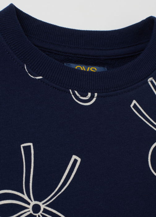 OVS Kids Bluza Maritime Blue Fete 3-10 Ani [3]