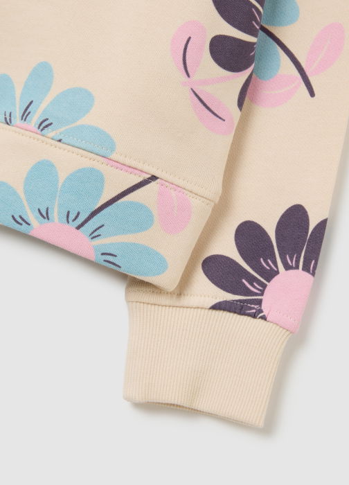 OVS Kids Bluza Cu Fleece Mother Of Pearl Fete 3-10 Ani [4]