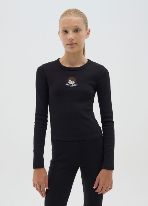 OVS Kids Bluza Neagra Fete 10-15 Ani [1]