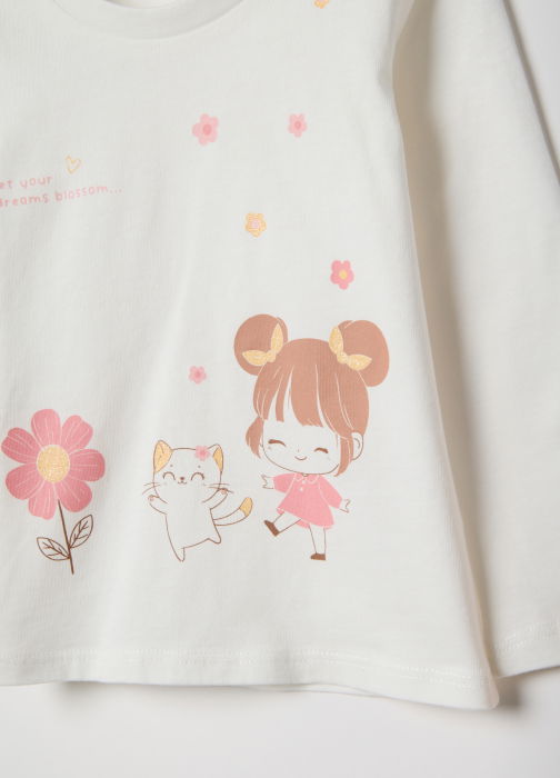 OVS Kids Bluza Peach Cobbler Fete 9-36 Luni [4]