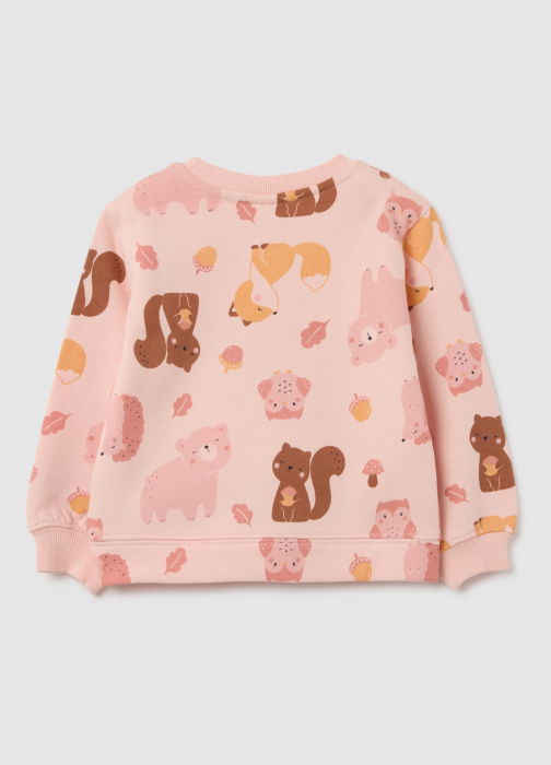 OVS Kids Bluza Cu Fleece Piersic Fete 9-36 Luni [2]