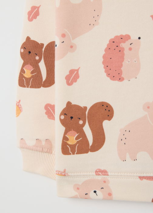 OVS Kids Свитшот С Флисом Для Девочек Powderpuff 9-36 Месяцев [4]