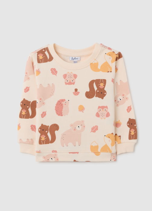 OVS Kids Свитшот С Флисом Для Девочек Powderpuff 9-36 Месяцев [1]