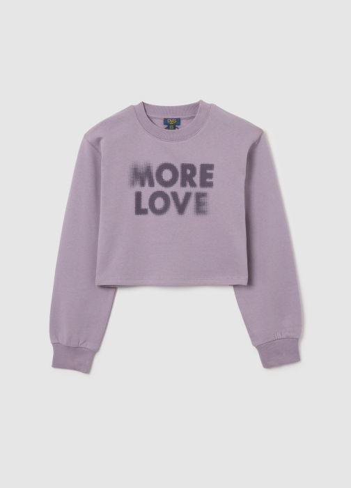 OVS Kids Bluza Cu Fleece Purple Ash Fete 10-15 Ani [1]