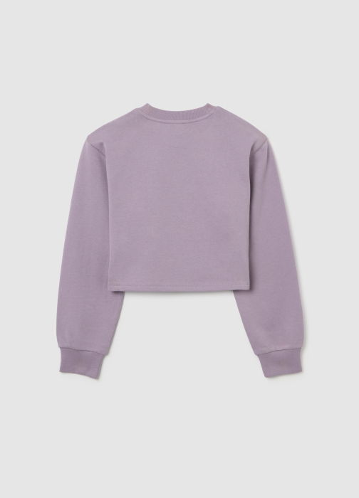 OVS Kids Bluza Cu Fleece Purple Ash Fete 10-15 Ani [2]