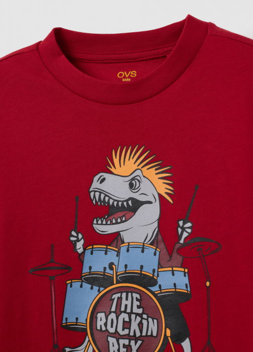 OVS Kids Bluza Rhythmic Red Baieti 3-10 Ani [3]