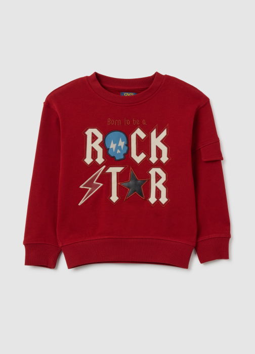 OVS Kids Свитшот Для Мальчиков Rhythmic Red 3-10 Лет [1]