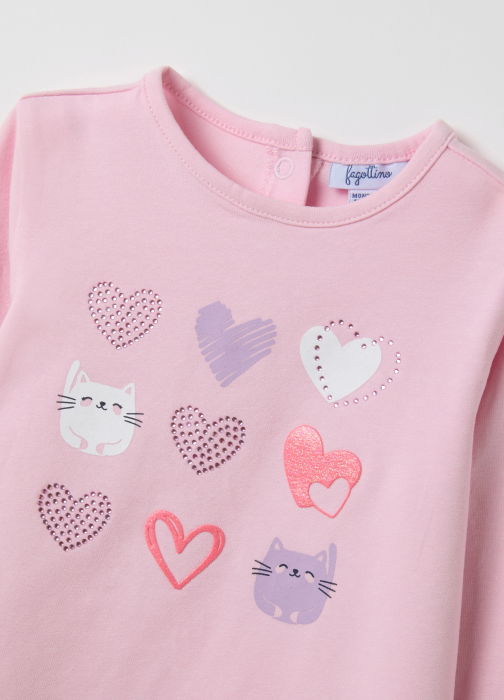 OVS Kids Свитшот Для Девочек Розовый 9-36 Месяцев [3]