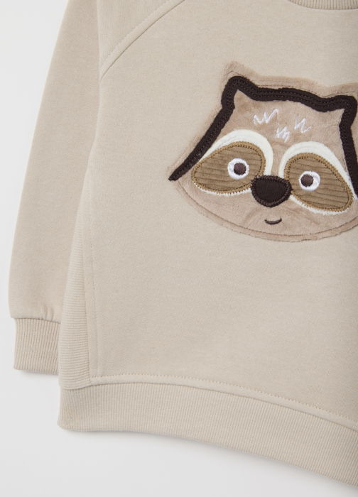 OVS Kids Свитшот Для Мальчиков Silver Cloud 9-36 Месяцев [3]