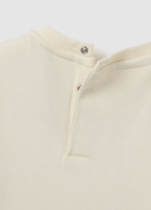 OVS Kids Bluza Cu Fleece Vanilla Ice Baieti 9-36 Luni [4]