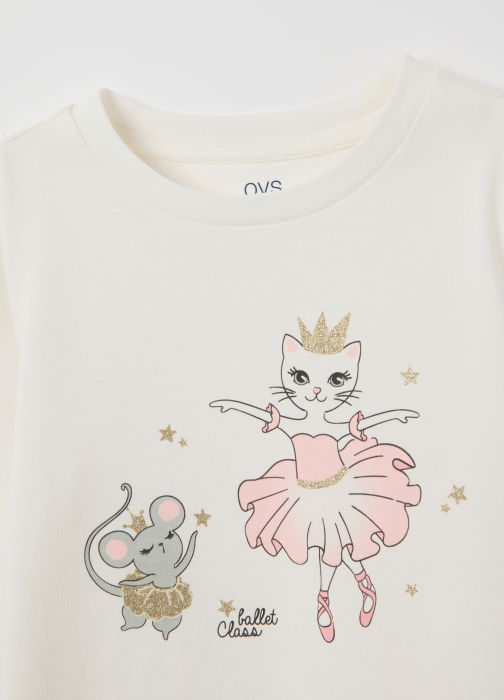 OVS Kids Свитшот Для Девочек White Alyssum 3-10 Лет [3]