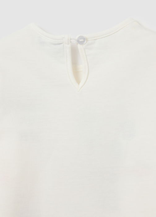 OVS Kids Bluza White Alyssum Fete 9-36 Luni [4]